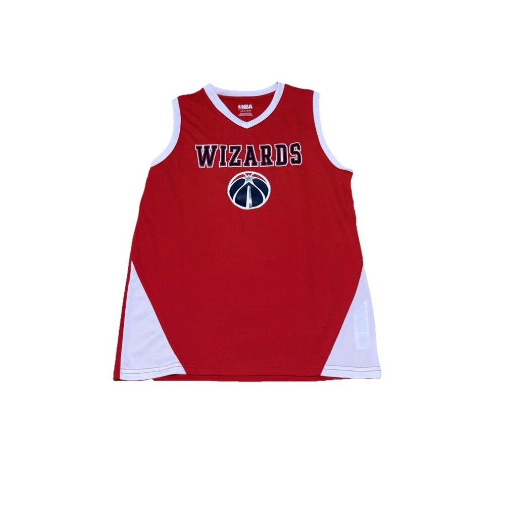 Washington Wizards Youth Jersey Size L 12/14 Red NBA Basketball NWT